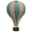 Super Balloon Decoratieve luchtballon maat S | Mint/Beige