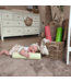 Ecru kruiprol voor baby’s – comfortabel en motoriek stimulerend speelgoed