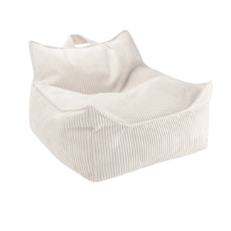 Wigiwama Zitzak corduroy stof | Marsmallow
