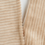 Sitzsack Ottoman aus weichem Cordstoff – Farbe Brown Sugar