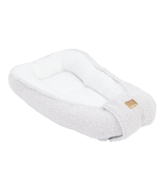 Mimii Babynest teddy stof | Crème Mimii Babynest teddy stof | Crème
