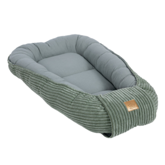 Mimii Babynest corduroy stof | Groen