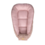 Baby nest made of corduroy fabric in pink – soft and cozy for your little one