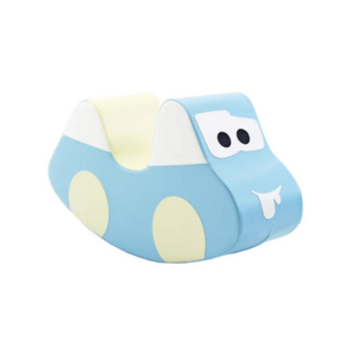 IGLU Softplay Bascule en mousse voiture | Bleu clair