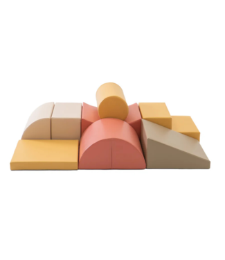 IGLU Softplay Foam blokken set Adventurer | Pastel pink