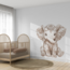 Wall Sticker Floral – Cute sitting elephant for the nursery