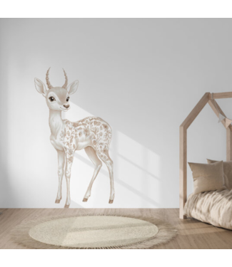 Bi&li creaties Muursticker Floral | Antilope