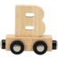 Tryco Train de lettres en bois - naturel | Lettre B