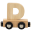 Add the wooden letter D to the letter train and complete the name or word.