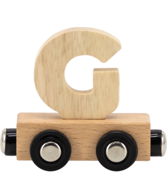 Tryco Houten lettertrein - naturel |  Letter G
