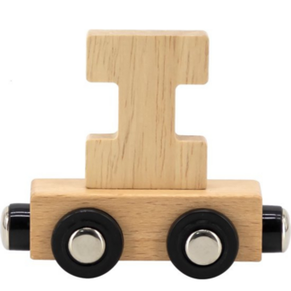 Tryco Houten lettertrein - naturel |  Letter I