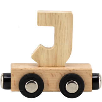 Tryco Holz-Buchstabenzug - natur | Buchstabe J
