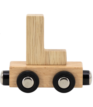 Tryco Houten lettertrein - naturel |  Letter L