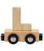 Tryco Houten lettertrein - naturel |  Letter L