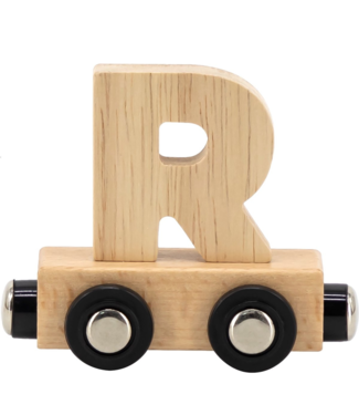 Tryco Houten lettertrein - naturel |  Letter R