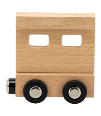 Tryco Houten lettertrein eindwagon | Naturel