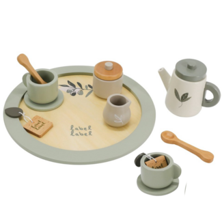 Label Label Houten theeservies | Olive