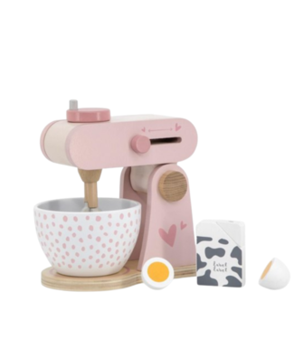 Label Label Houten keukenmixer | Roze