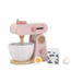 Mixeur de cuisine en bois vert rosa pour des jeux imaginatifs