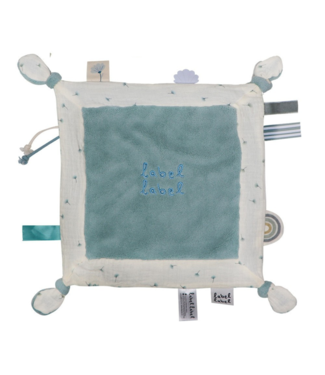 Label Label Knuffeldoekje | Blauw