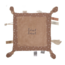 Doudou doux marron pour bébé, idéal pour réconfort et sécurité