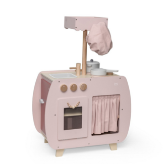 Label Label Houten keuken - Bistro | Roze