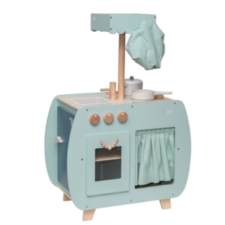 Label Label Wooden kitchen Bistro | Green