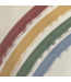 Rechthoekig speelkleed van natuurrubber met Rainbow Sky-print voor veilig en comfortabel speelplezier