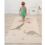 Tapis de jeu rectangulaire en caoutchouc naturel avec motif Dino World pour un jeu sûr et confortable