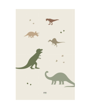 Gugu the Hero Speelkleed Dino world | Rechthoek