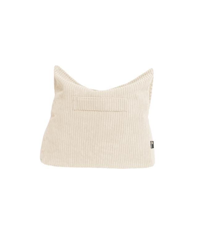Zitzak in corduroy stof | Beige | Comfortabel en stijlvol