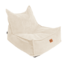 Beanbag in corduroy fabric | Beige | Comfortable and stylish