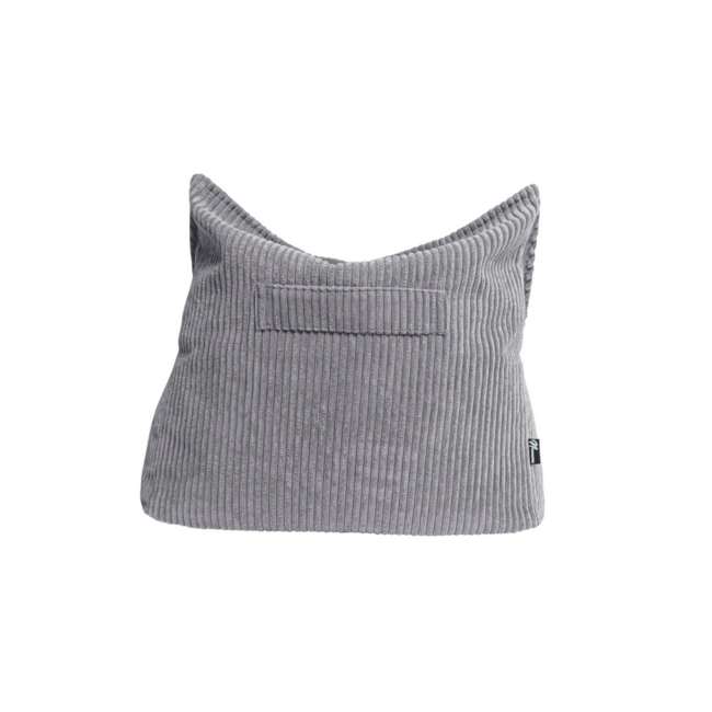Kids beanbag corduroy  grey – handmade, comfortable and safe