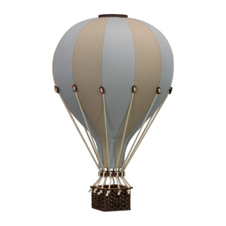Super Balloon Decorative balloon size M | Beige/Light Blue