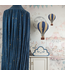 Decoratieve luchtballon maat S beige/blauw – Handgemaakt accessoire van Super Balloon