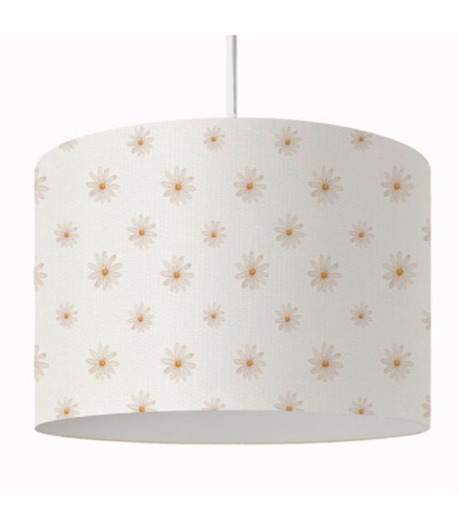 Kinderkamer hanglamp madeliefjes in wit – sfeervolle verlichting voor baby en kind