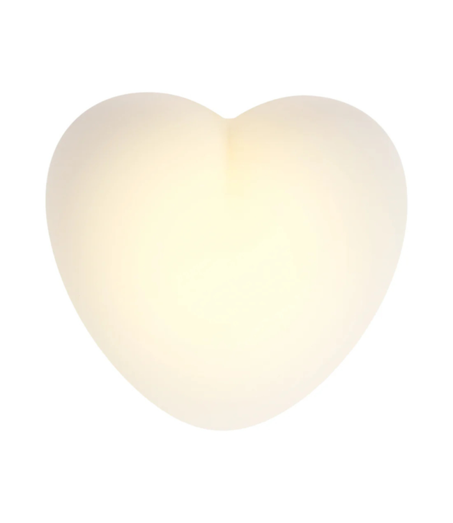 Voedingslampje in hartvorm Ruby – wit nachtlampje voor rustige voeding en slaap