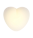 Voedingslampje in hartvorm Ruby – wit nachtlampje voor rustige voeding en slaap