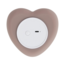 Hartvormig voedingslampje in dusty pink – zacht wit en rood licht, touchbediening en oplaadbare batterij voor nachtelijke voedingen