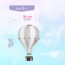Decorative hot air balloon white and light grey for a cozy children’s room