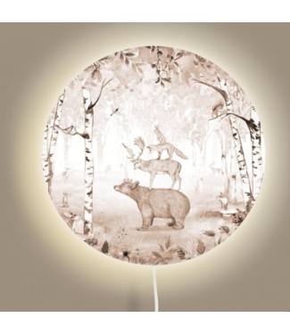 Bi&li creaties Wandlamp | Bear king Bi&li creaties Wandlamp | Bear king
