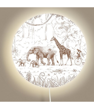 Bi&li creaties Wandlamp | Animal Parade Bi&li creaties Wandlamp | Animal Parade
