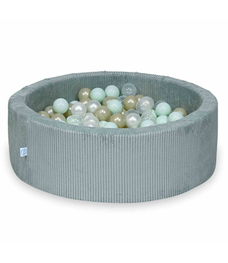 Mimii Ballenbak met ballen corduroy | Mint