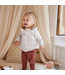 Klamboe Vintage in warme nougatkleur, stijlvol voor de kinderkamer