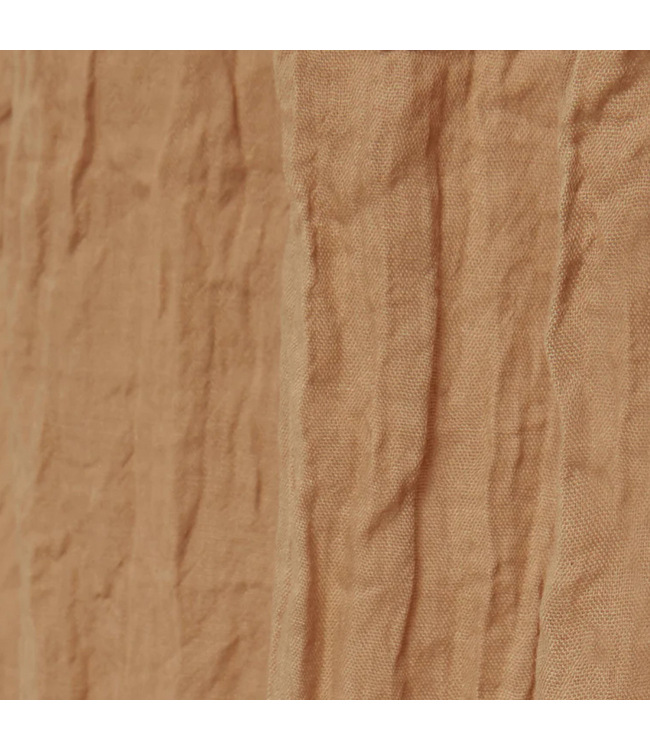 Vintage klamboe van luchtig katoen in de kleur Biscuit