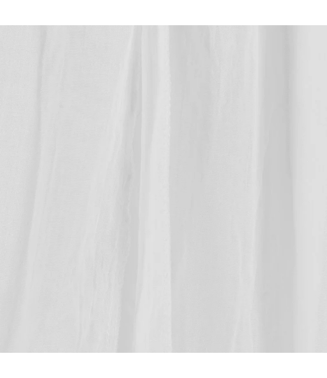 Vintage klamboe van luchtig katoen in de kleur Wit