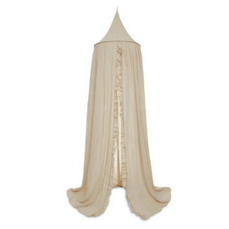 Jollein Vintage canopy ruffle | Nougat
