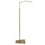Canopy pole with sturdy base in elegant gold finish