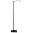 Canopy pole with sturdy base in modern black finish