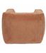 Kinderfauteuil van zacht corduroy in warme Caramel kleur